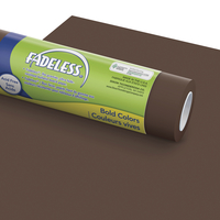 Fadeless Paper Roll, Brown, 48 Inches x 50 Feet Item Number 006147