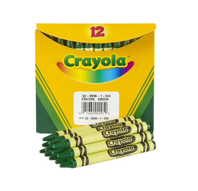 Standard Crayons, Item Number 007650