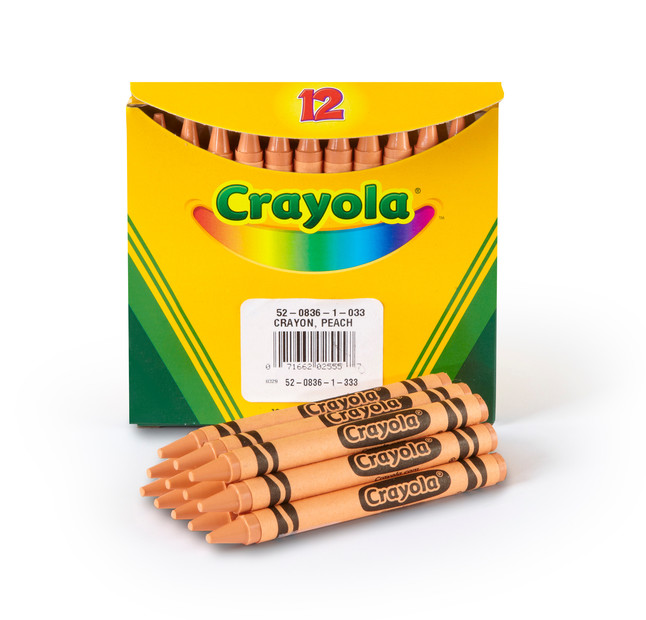 Crayola Non-Toxic Regular Single Color Refill Crayon 12 Pack