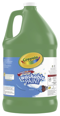 Crayola Washable Paint, Gallon, Green Item Number 008271