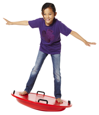 Gonge Flat Surface Balance Board with Handle Bars, 30 x 6 Inches, Plastic, Item Number 2038093