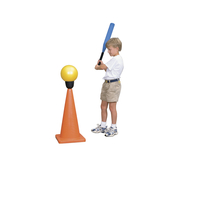 Image for Sportime BigBopper Batting Tee Insert, Standard Size, Black from School Specialty