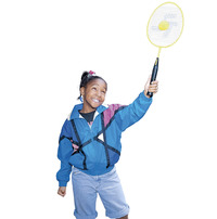 Image for Sportime Mini Badminton Racquet, 20 Inches, Yellow/Black from School Specialty