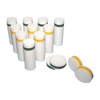 Pull-Buoy Foam Bowling Pins and Discs, Set of 10 Pins and 4 Discs, Item Number 009692