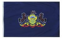 安宁尼龙宾州室内州旗，3 X 5英尺，项目编号023367