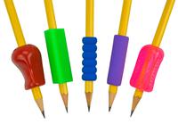 The Pencil Grip Inc Pliable Grips, Assorted Designs, Pack of 5 Item Number 017675