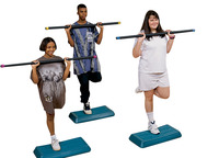 Sportime Aerobic Workout Bar, Orange, 6 Pounds, Item Number 019089