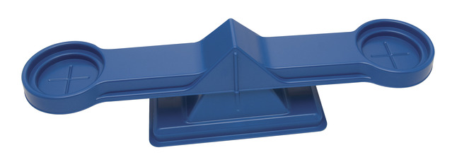 Delta Education Two-Piece Stackable Balance for Grades K-8, 21 in, Polystyrene, Item Number 020-0452