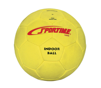 Image for Sportime Fuzzy-Suede Indoor Soccer Ball, Number/Size 4, Yellow from School Specialty