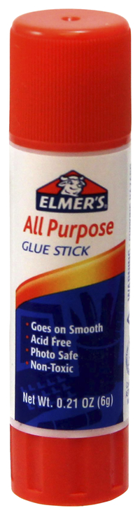 Elmer's All-Purpose Glue Stick, 0.21 Ounces, Clear Item Number 024088