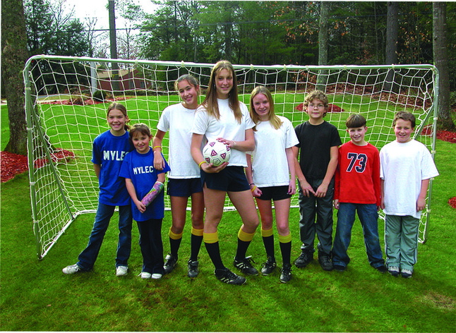 Indoor Strada Football Goals Kids Goal Fully Locking Model for Garden Outdoor 