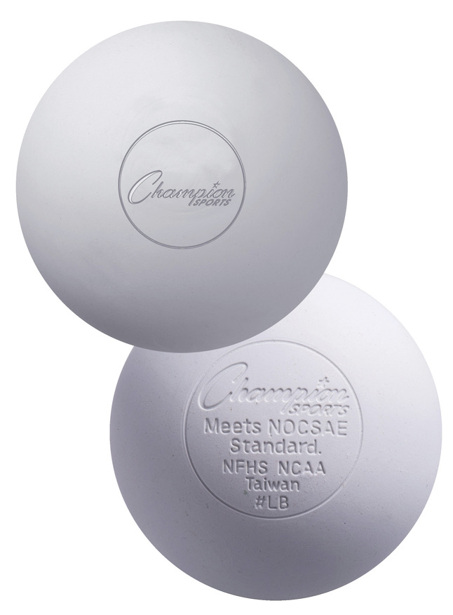 Champion Sports Official Lacrosse Balls-Pack of 12