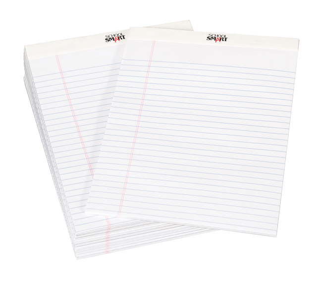 The Legal Pad Writing Pads 50 Sheets Legal Rule 12 Pack 8-1/2 x 11-3/4 