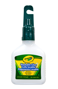 Crayola Washable School Glue, 4 Ounces, White Item Number 027626