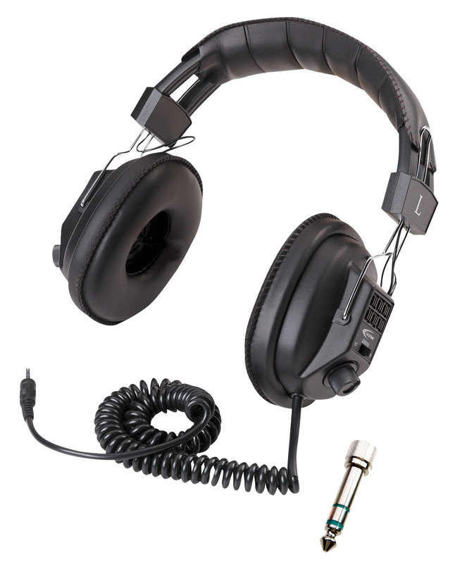 Whites Metal Detector Padded Headphones Stereo/Mono