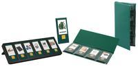 Image for Attainment TalkBook Four Removable Display and Storage Folders, 14-1/4 x 10 x 1-3/4 Inches, Vinyl, Green, Set of 4 from School Specialty