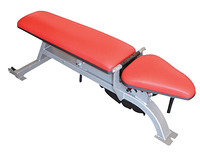 Image for ProMAXima Incline Flat Bench with Wheels, Red from School Specialty