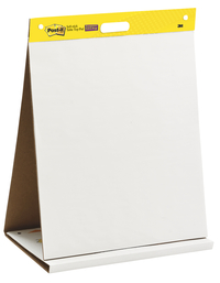 Post-it® Super Sticky Tabletop Easel Pad, 20 in. x 23 in., White, 20  Sheets/Pad, 1 Pads/Pack