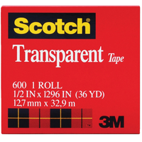 Clear Tape and Transparent Tape, Item Number 040533