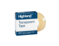 Highland 5910 Transparent Tape, 0.75 x 36 Yards Item Number 040602