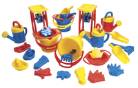 Childcraft Classroom Sand and Water Toys Play Set, 28 Pieces Item Number 067753