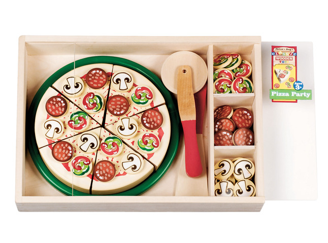 Melissa and Doug Pizza Party Wooden Set #167 #0167 New Sealed 