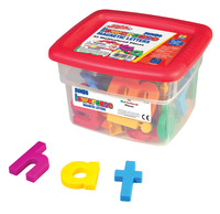Educational Insights Lowercase Magnetic Letters, Multiple Colors, Set of 42, Item Number 070614
