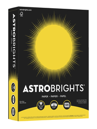 Astrobrights Color Printer Paper, 8-1/2 X 11 Inches, Set Of 5