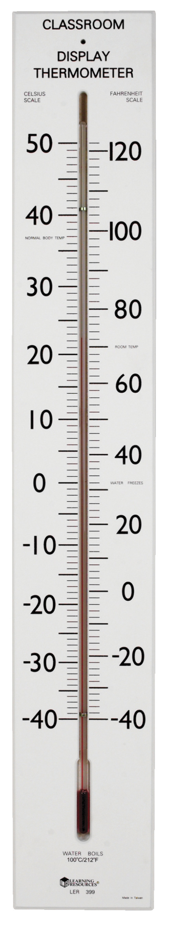 Teacher Made Math Center Learning Game Temperature Reading a Thermometer 
