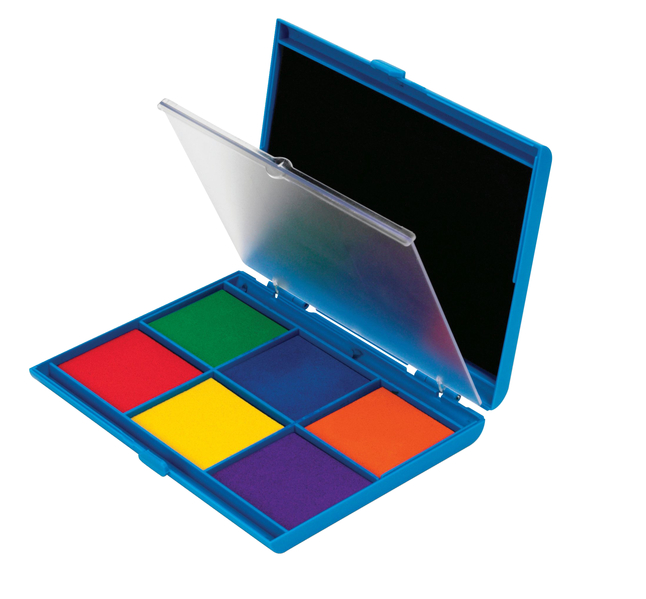 Learning Resources Jumbo 7-Color Ink Stamp Pad