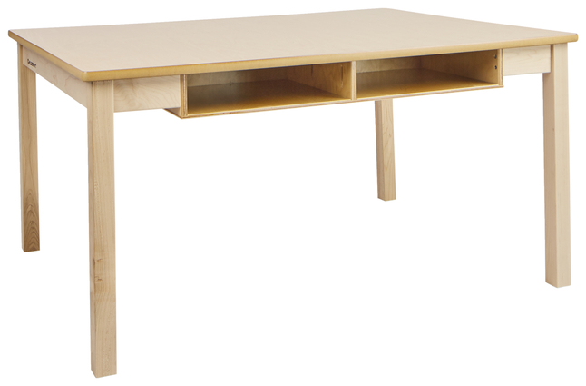 Childcraft Classroom Desk Table, Laminate Top, 47-3/4 x 35-3/4 x 28 Inches, Item Number 078171