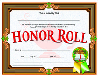 Award Certificates, Item Number 078285