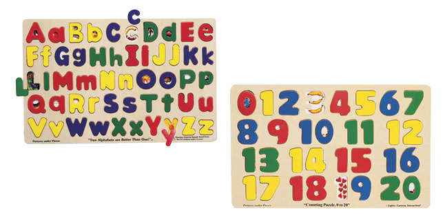 melissa and doug upper and lowercase alphabet puzzle
