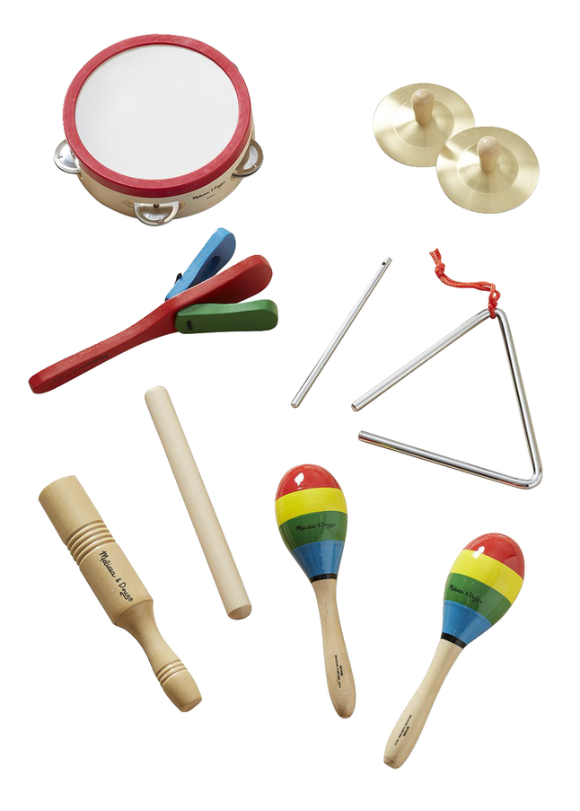 Melissa & Doug Band-in-a-Box Musical Instruments 