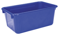 School Smart Storage Tray, 7-7/8 x 12-1/4 x 5-3/8 Inches, Blue Item Number 081941