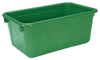 School Smart Storage Tray, 7-7/8 x 12-1/4 x 5-3/8 Inches, Green, Item Number 081965
