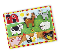 Melissa & Doug Farm Chunky Puzzle, Item Number 082693