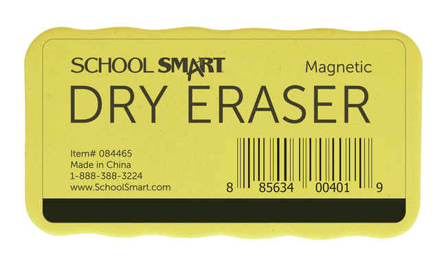 Magnetic White Board Dry Erase Board Eraser School Writing Marker G8B4 