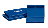 School Smart Felt Pre-Inked Stamp Pad, 3 L x 4 W in, Blue Item Number 084907