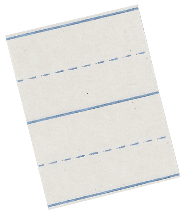 Lined Paper, Primary Ruled Paper, Item Number 085217