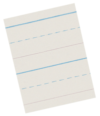 Lined Paper, Primary Ruled Paper, Item Number 085274