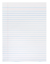 Lined Paper, Primary Ruled Paper, Item Number 085441