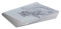 School Smart Newsprint Roll 36 Inches x 1470 Feet White 