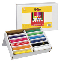 School Smart Professional Colored Pencils, Assorted Colors, Set of 480 Item Number 086305