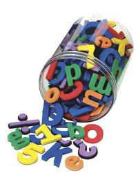 Wonder Foam Magnetic Letters and Numbers, Set of 110 Item Number 086320