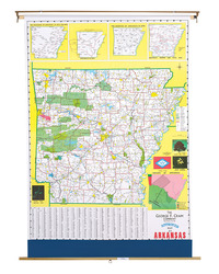 Nystrom Arkansas Roller Map, Item Number 088620