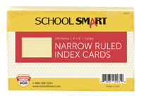 4x6 Ruled Index Cards, Item Number 088721