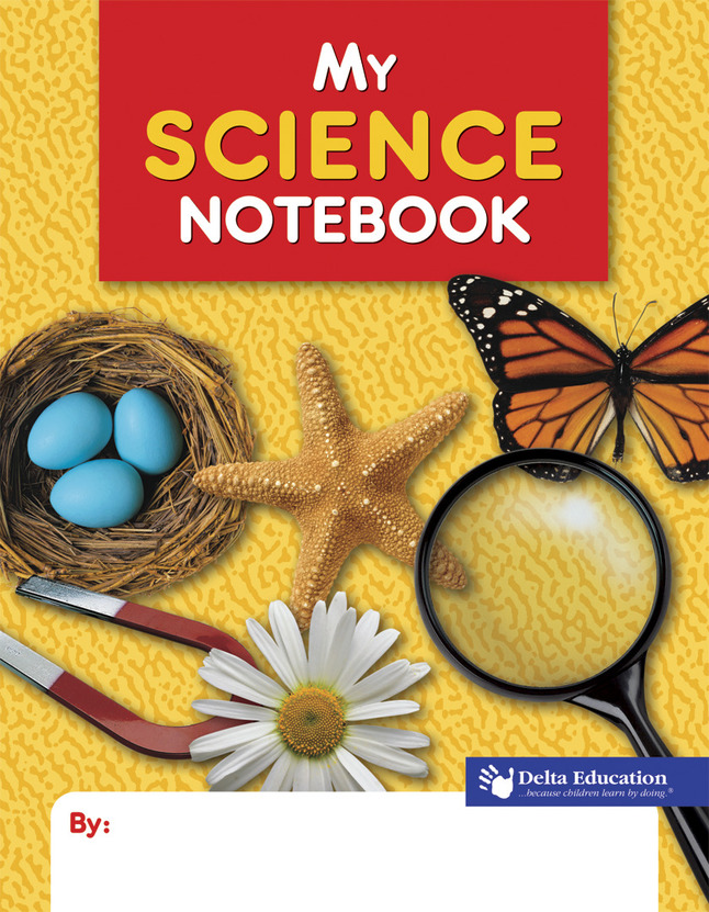 Delta Education My Science Notebook, 64 Pages, PreK to 2, Item Number 100-1173