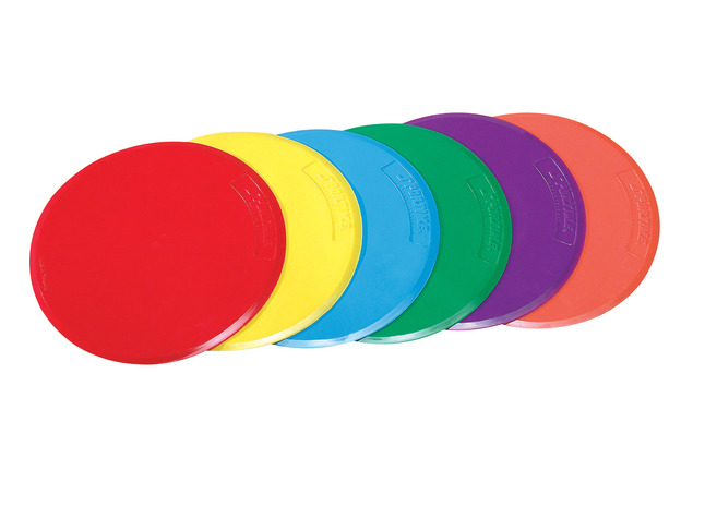 Multiple Colors and Sizes Set of 6 Champion Sports Poly Spot Markers