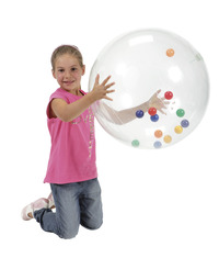 Gymnic Visualizer Ball, 19-1/2 Inches, Transparent Item Number 1005659